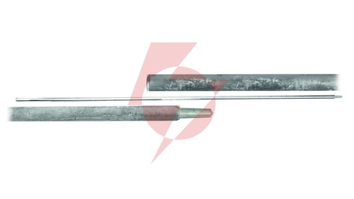Pręt uziomowy 1,5m fi16mm przedłużka z trzpieniem ocynk ogniowy R.8164BG