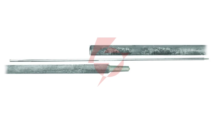 Pręt uziomowy 1,5m fi16mm przedłużka z trzpieniem ocynk ogniowy R.8164BG
