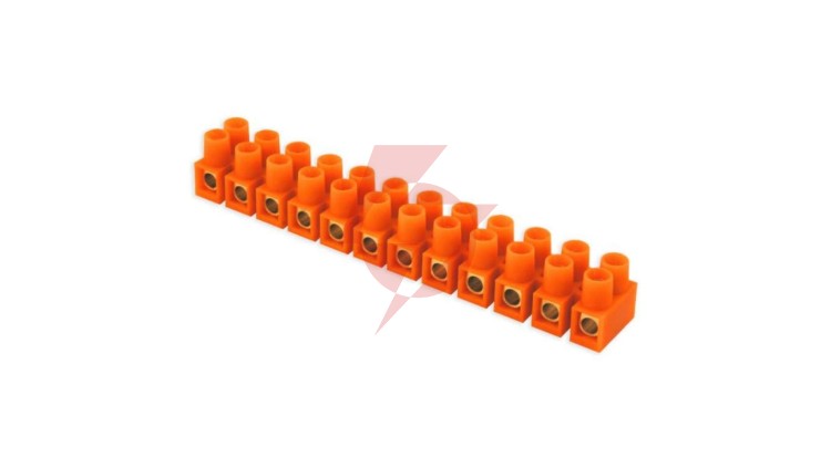 Listwa zaciskowa 12-torowa 2,5mm2 pomarańczowy 34577