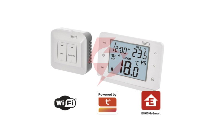 GoSmart Bezprzewodowy termostat pokojowy z Wi-Fi P56211