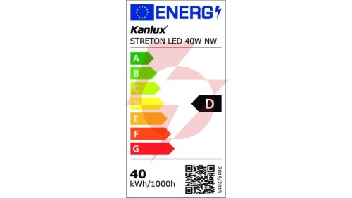 Oprawa uliczna LED STRETON 40W 5600lm 4000K IK08 IP66 Ikl. ochr. ENEC 5 Lat Gwar. 36229