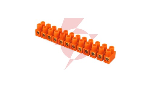 Listwa zaciskowa 12-torowa 10,0mm2 pomarańczowy 34579
