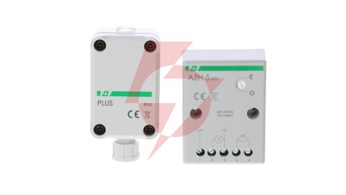 Automat zmierzchowy montaż natynkowy 16A 24V IP20 AZH-S-PLUS-24V