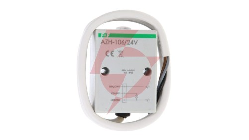 Automat zmierzchowy montaż natynkowy 16A 24V IP20 AZH-106-24V
