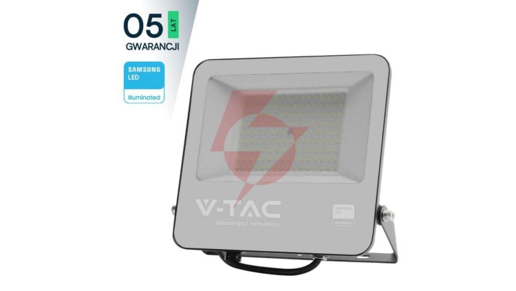 Projektor LED 100W 11480lm 6500K Dioda SAMSUNG 135LM/W IP65 Czarny 5 Lat Gwarancji 8847