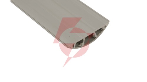 Listwa podłogowa 75x18mm 2m szara LP 75/18 030093