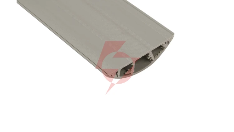 Listwa podłogowa 75x18mm 2m szara LP 75/18 030093