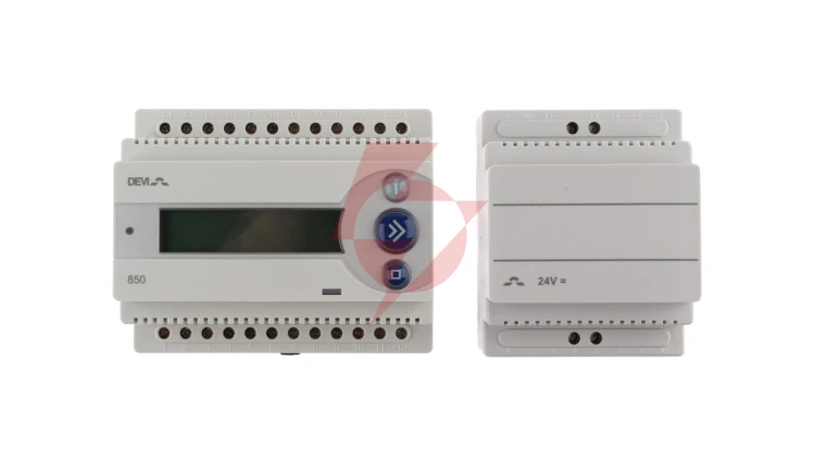 Termostat DEVIreg 850 24V 16A -10-40C IP20 biały 140F1085