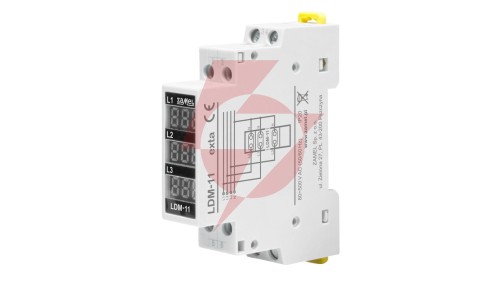 Modułowy wskaźnik napięcia 3-fazowy cyfrowy LDM-11 EXT10000316