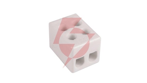 Złączka gwintowa porcelanowa szkliwiona 2,5 mm² 2 tory CPO 2-2.5 80016516