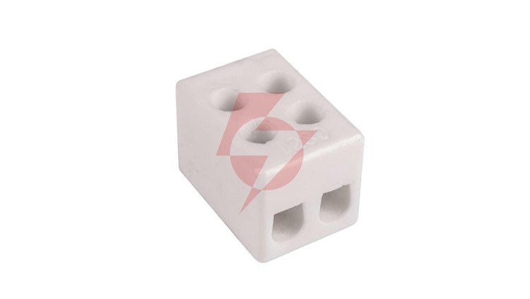 Złączka gwintowa porcelanowa szkliwiona 2,5 mm² 2 tory CPO 2-2.5 80016516