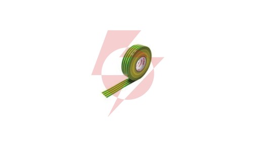 Taśma izolacyjna PVC, 328 0.18-19-20 żółto-zielona, 416780