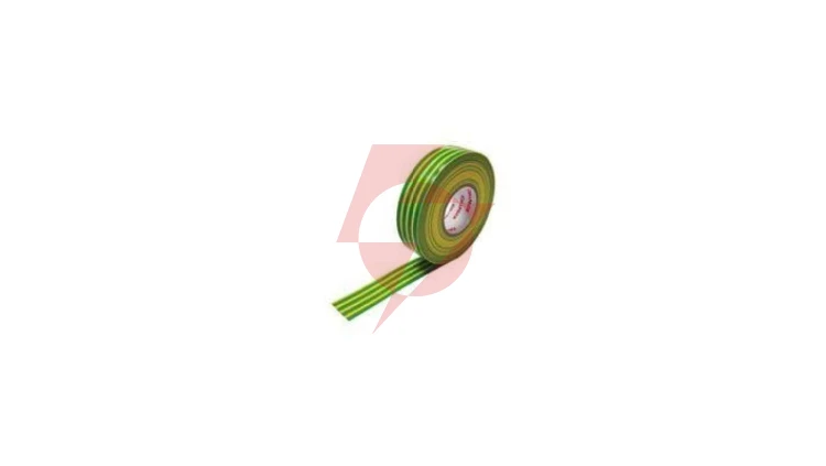 Taśma izolacyjna PVC, 328 0.18-19-20 żółto-zielona, 416780