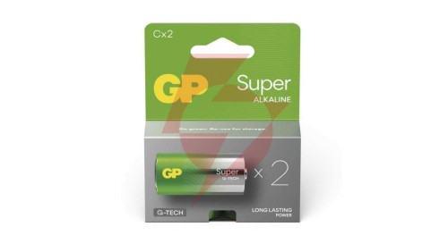 Bateria alkaliczna LR14 / C 1,5V SUPER 2PP /2szt./