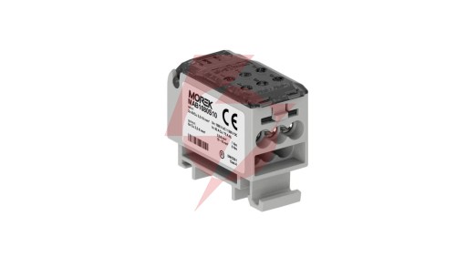Blok dystrybucyjny - rozdzielczy OJL80A szary AL/CU we: 2x 2.5-16mm² wy: 6x 2.5-6mm², 1000VAC/1500VDC MAB1080S10
