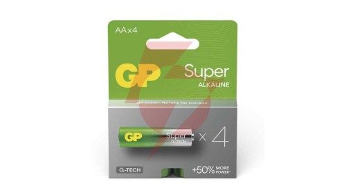Bateria alkaliczna LR6 / AA 1,5V SUPER 4PP /4szt./