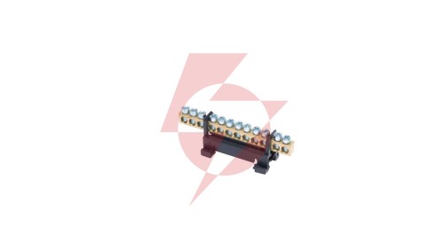 Listwa zaciskowa na szynę L12 fazowa 12-torowa 16mm² 400V AC 63A czarna 81701007