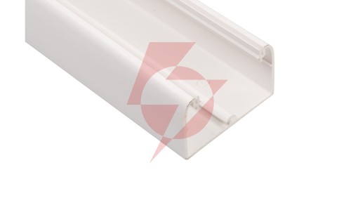 Kanał kablowy DLP 50x80 /bez pokrywy/ biały 010412 /biały/