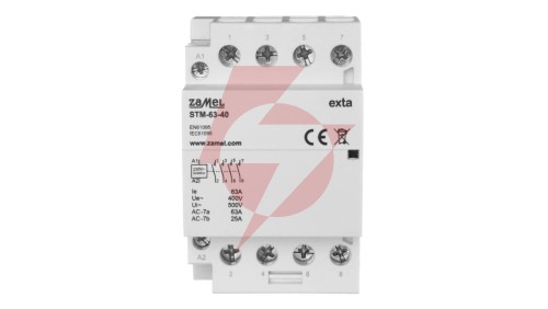 Stycznik modułowy instalacyjny 63A 4 Z 230V AC STM-63-40 EXT10000299