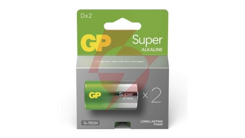 Bateria alkaliczna LR20 / D 1,5V SUPER 2PP /2szt./