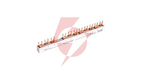 Szyna prądowa łączeniowa - widełkowa 3-fazowa 80A 12 modułów 16 mm² pod zabezp. różnicowo-prądowe SW3F(3P+N) 16 12M80A 81994206