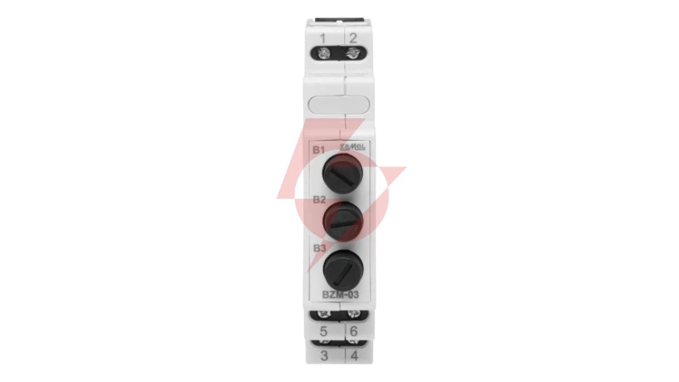 Gniazdo bezpiecznikowe cylindryczne 3P 5x20 BZM-03 EXT10000311