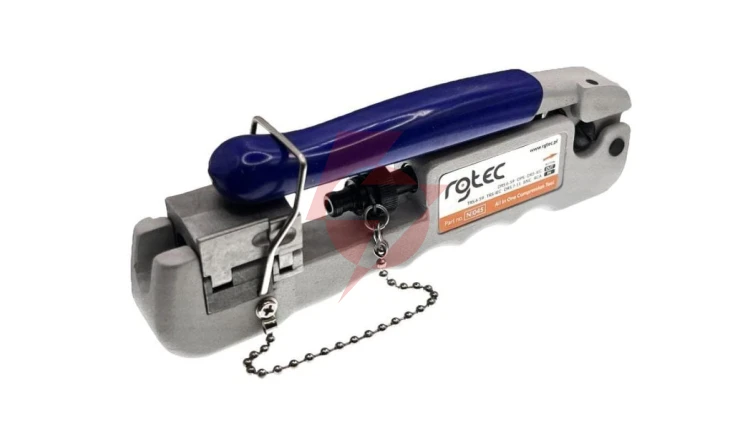 Uniwersalne narzędzie do zaciskania złącz TRS 6-59, DRS 7-11, DRS 59-6, DPS, RCA, BNC, IEC, RA - RGTec