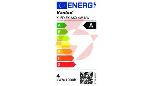 Żarówka LED E27 XLED EX A60 4W-NW 840lm 4000K barwa neutralna 5 lat Gwar. 36244