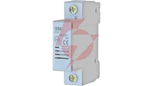 Dzwonek modułowy na szyne TH35 AUBL 230VAC