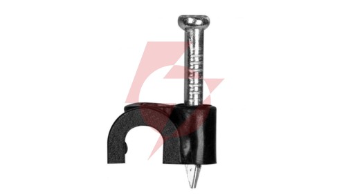 Uchwyt kablowy 10 mm czarny H.7008C /opak=100szt./