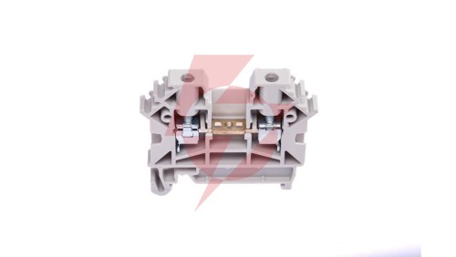 Złączka szynowa 2-przewodowa 4mm2 szary V0 ZUG-4 A11-A238