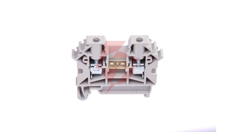 Złączka szynowa 2-przewodowa 4mm2 szary V0 ZUG-4 A11-A238