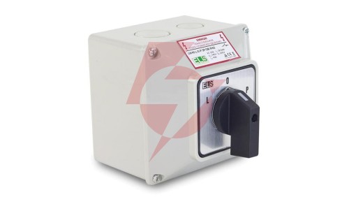 Łącznik krzywkowy L-0-P 16A 3P w obudowie IP65 / LW16 L-0-P 3P OB
