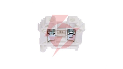 Złączka szynowa 2-przewodowa 10mm2 szary V0 ZUG-10 A11-A438