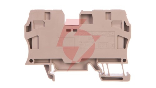 Złączka szynowa 2-przewodowa 10mm2 beżowa ZDU 10 ATEX 1746750000 /25szt./
