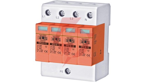 Ogranicznik przepięć ECO Typ T1+T2 5,0kA warystor T12 275/25 2+0 RC SPD30B+C 4P