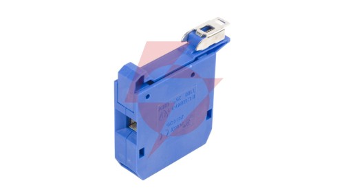 Złączka szynowa 2-przewodowa 25mm2 niebieski V2 ZG-G25/TS35 A11-1536