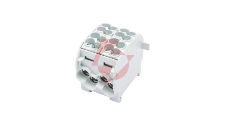 Blok rozdzielczy-odgałęźny Al/Cu SCB 25-2 (80120) SIMBLOCK jednobiegunowy 2x25mm2 szary 81505002