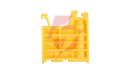 Trzymacz blokada końcowa na szynę TS/TH35 KU-2/35 żółty A44-2011