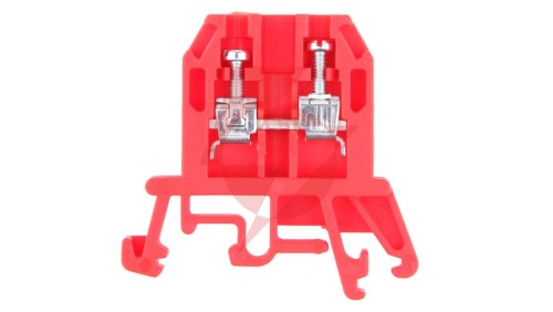 Złączka szynowa 2-przewodowa 2,5 mm2 czerwony ZUG-G2,5 A11-0077