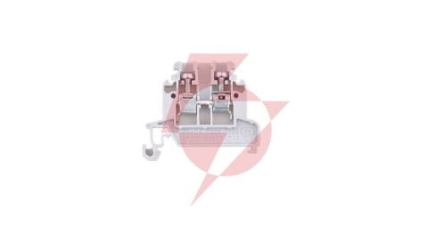 Złączka szynowa 2-przewodowa 4 mm2 szary ZG-G4 A11-8208