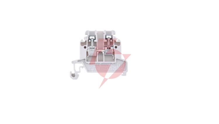 Złączka szynowa 2-przewodowa 4 mm2 szary ZG-G4 A11-8208