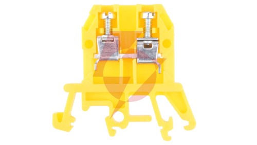 Złączka szynowa 2-przewodowa 4 mm2 żółty ZUG-G4 A11-0101
