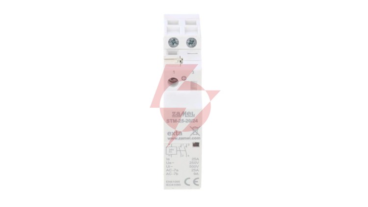 Stycznik modułowy instalacyjny 25A 2Z 24VDC typ: STM-25-20/24V EXT10000289