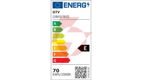 Oprawa hermetyczna BRAGA 70W 7000lm 4000K IP65 przelotowa 150 cm AC180-250V LD-BRA150-70B