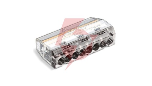 Szybkozłączka SCP8 IDEALNA wtykowa do drutów i wielodrutów 8-torowa 4mm² 24A 450V 88000007S /50szt./