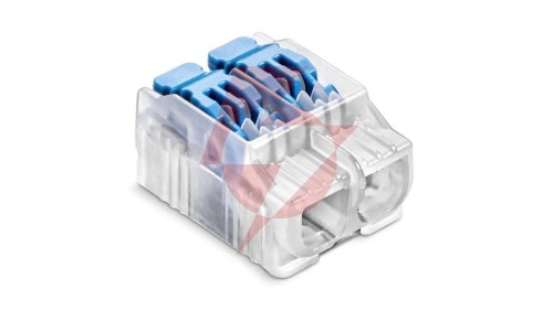 Szybkozłączka SCL2 IDEALNA z dźwignią do linek i drutów 2-torowa 4mm² 32A 450V 88000303S /40szt./