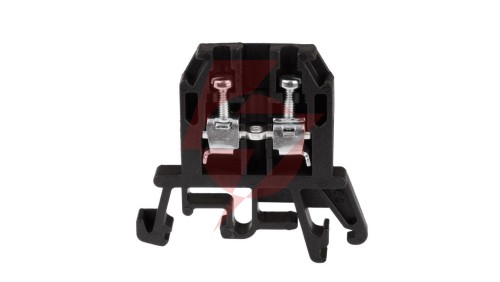 Złączka szynowa 2-przewodowa 2,5mm2 czarny V2 ZUG-G2.5 A11-0073