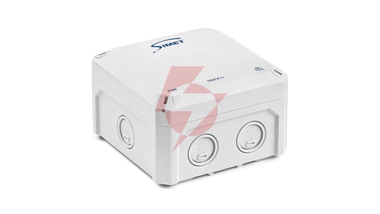 Puszka naścienna 110x110x67mm IP66 szara SNFK11 83169002