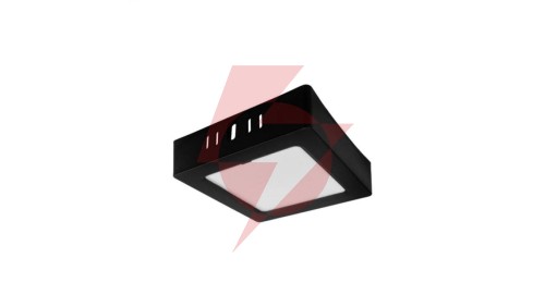 Oprawa downlight N/T kwadrat 6W 660lm 4000K IP20 czarny DL-1 EC20475
